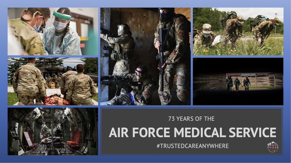 Air Force Medicine (@usafmedicine) on Twitter photo 🎶🎂 Happy birthday dear AFMS...happy birthday to us 🎶🎂
Join us in celebration 🎉 As of today, our #Airmen have been bravely serving this country and providing #TrustedCare, Anywhere for 73 years!
#HappyBirthday #Anniversary 🎶🎂 Happy birthday dear AFMS...happy birthday to us 🎶🎂
Join us in celebration 🎉 As of today, our #Airmen have been bravely serving this country and providing #TrustedCare, Anywhere for 73 years!
#HappyBirthday #Anniversary
