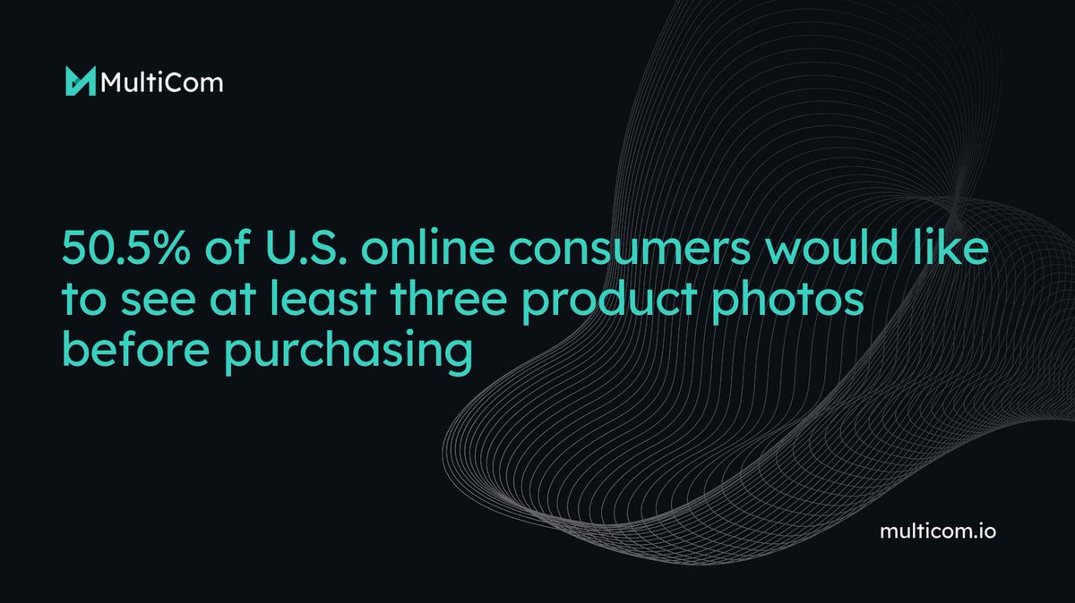 trymulticom's tweet photo. More than a quarter of consumers would like to see a minimum of 6 photos showing front, back, side, 360-degree, and close-up perspectives of the product. 

Join Multicom!

#trymulticom #amazon #marketing #business #SEO #crypto #blockchain #retail #digitalmarketing #shopify https://t.co/oiUgdJS8j9