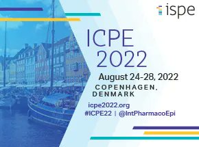 Register today for #ICPE2022 August 24-28 in Copenhagen, Denmark! buff.ly/39SCDX3 #pharmepi #epitwitter