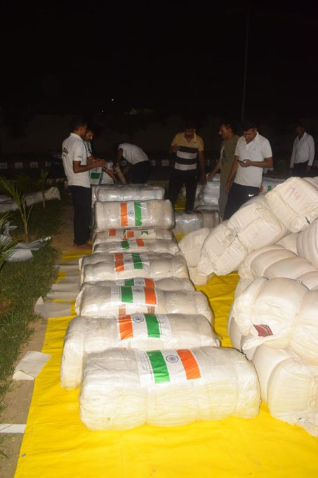 The first consignment of India's earthquake relief assistance for the people of ... - Kannada News