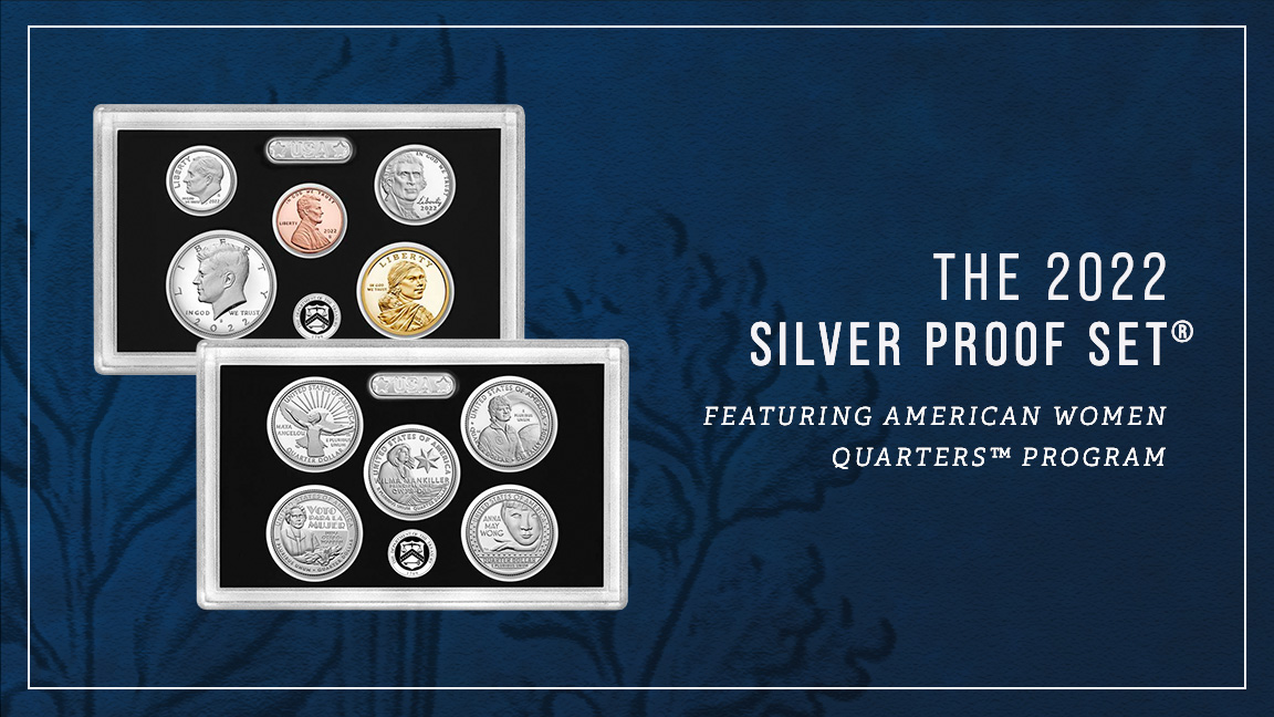 usmint's tweet image. Available today is the Silver Proof Set®! A perfect foundational set to start a new collection or to continue a hobby. This set contains ten silver proof coins and makes an elegant gift for special occasions. bit.ly/3NPXid1 #SilverProofSet