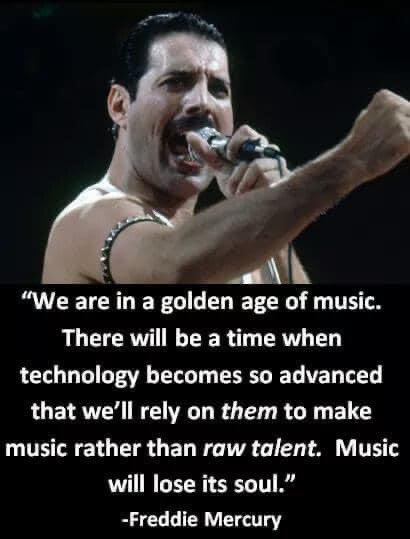 beatifyusa's tweet photo. #Artists, it is our duty to #protect the #soul of #music from computer algorithms.  Yes, let’s use #technology to #improve better access to nature’s music, but not rely on zeros and ones to #create it. #FreddieMercury @BeatifyAudio #ThrusdayThoughts #Metaverse #BTC #eth #musician https://t.co/t74A12XEUZ