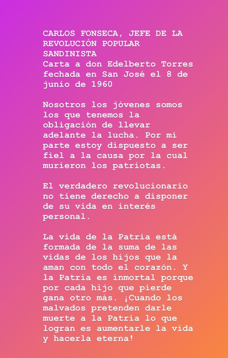 ¡Feliz 86 cumpleaños, Cmdte en Jefe!

“Nosotros los jóvenes somos los que tenemos la obligación de llevar adelante la lucha.”
Carta de Jun/1960

#UnidosEnVictorias 
#Carlos86SeguimosVenciendo