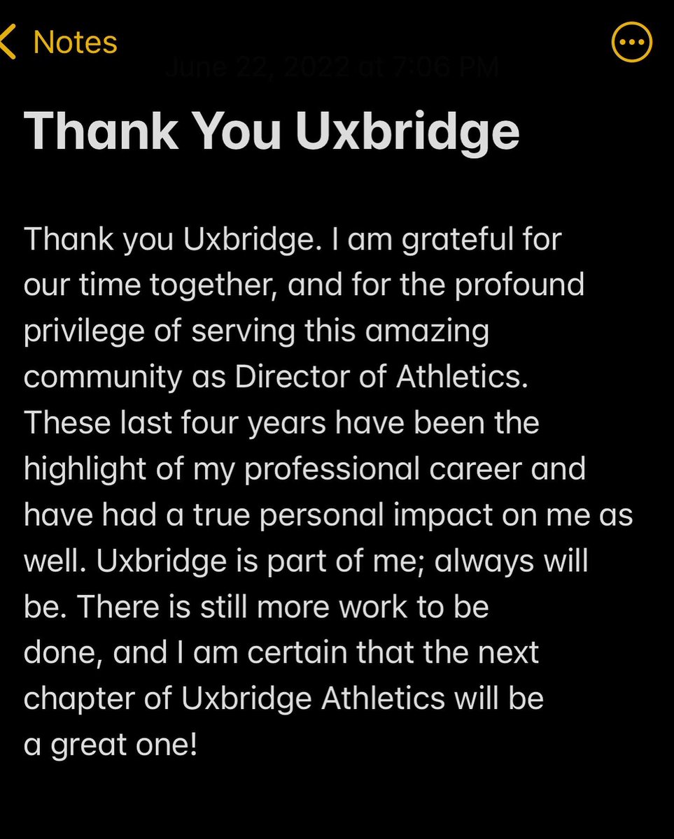 CoachCbone's tweet image. Thank You Uxbridge.