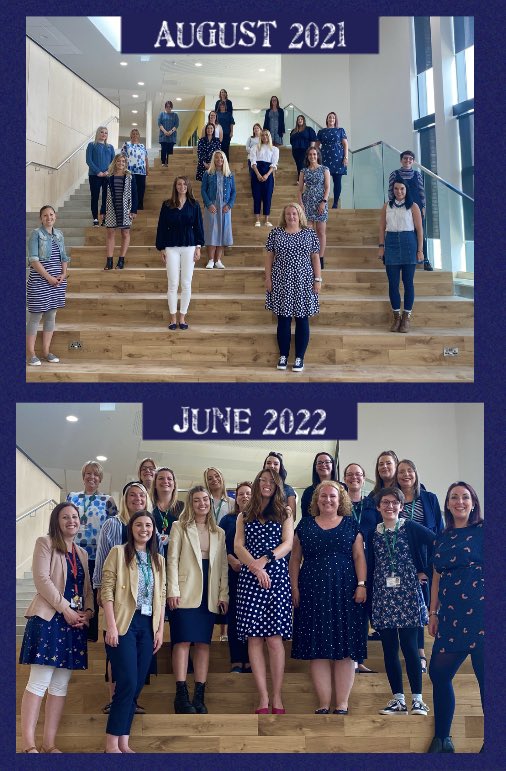 Calderwood_Pri's tweet photo. It’s been a year like no other … I will be forever grateful to our champions for their commitment, relationships, creativity, innovation, patience, resilience and … for going beyond the dream! Miss Burton 💙🤍 🦌#BeyondtheDream #CalderwoodChampions #CalderwoodChapterOne https://t.co/vGR6ERcKQP