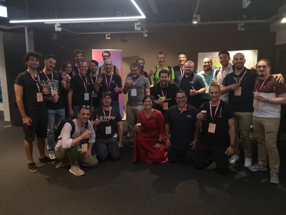 Italians do IT better at #DDDEU <a href="/ddd_eu/">DDD Europe</a> <a href="/AndreaVallotti/">Andrea Vallotti @venom@hackyderm.io</a> <a href="/jesuswasrasta/">Ferdinando Santacroce | Moving to Mastodon 🐘</a> @granagli4 <a href="/angelochecked/">Angelo Ceccato</a> <a href="/ziobrando/">Alberto Brandolini</a> <a href="/iacoware/">Massimo Iacolare</a> <a href="/aacerbis/">Alberto Acerbis</a> <a href="/collaalessandro/">Alessandro Colla</a> <a href="/dominidiato/">Francesco</a> <a href="/Fabi0Pellegrini/">Fabio Pellegrini</a> <a href="/edubacco/">Eduardo Silvi</a> <a href="/CasavoEng/">Casavo Engineering</a> @Claranet_IT <a href="/tiziovegan/">Menghini Luca</a>