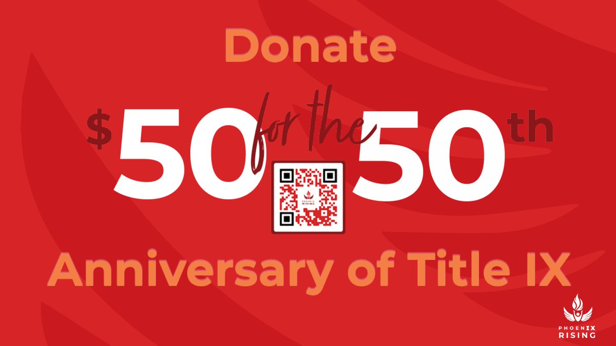 robynjtheo's tweet photo. With your help, we can continue to build a more equitable future for women leaders everywhere. Please consider supporting @WomenLeadersCS by donating below as we celebrate the 50th Anniversary of #TitleIX! 

➡️ https://t.co/F2yQnauThk https://t.co/2drDzEUVGY