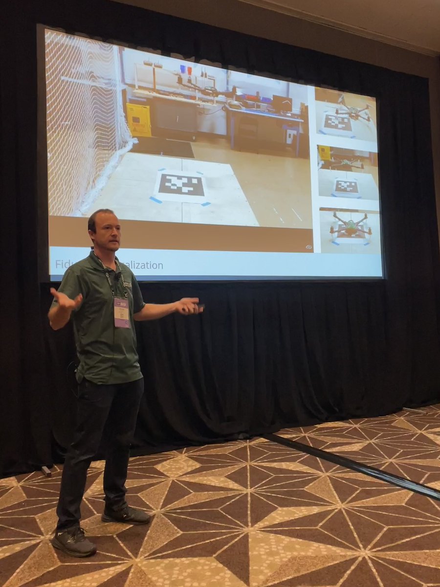 modal_ai's tweet image. 💡One problem with VIO is that it often drifts over time, so markers such as #AprilTags help to relocalize and correct for the initial offset