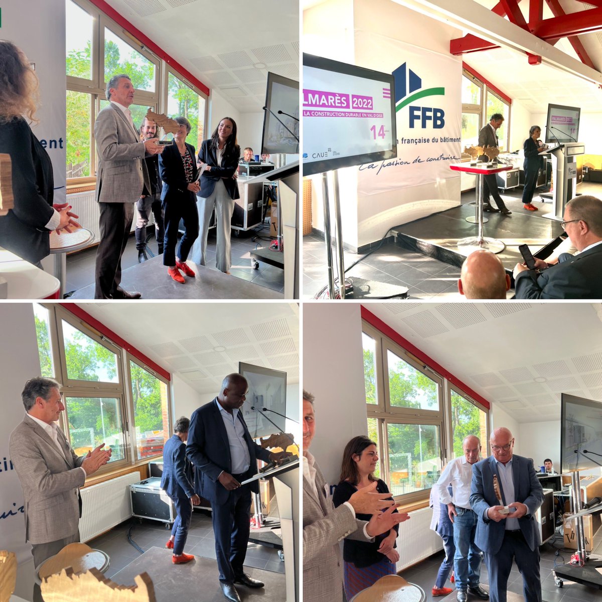 FFB95's tweet photo. Une AG, après 2 ans de pause
Un invité exceptionnel @TCurin 
Des messages forts, touchants devant plus de 200 entrepreneurs! 
Toutes Les personnalités du Val d’Oise avec des discours exceptionnels
Remise du prix construction durable
Merci 🙏 , continuons à construire ensemble! https://t.co/ynnBzTrabO