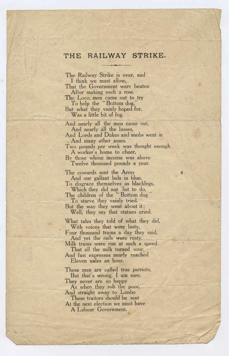 1911 Railway Strike

<a href="/RMTunion/">RMT</a> <a href="/alexgordon4me/">Alex Gordon #JoinAUnion</a>