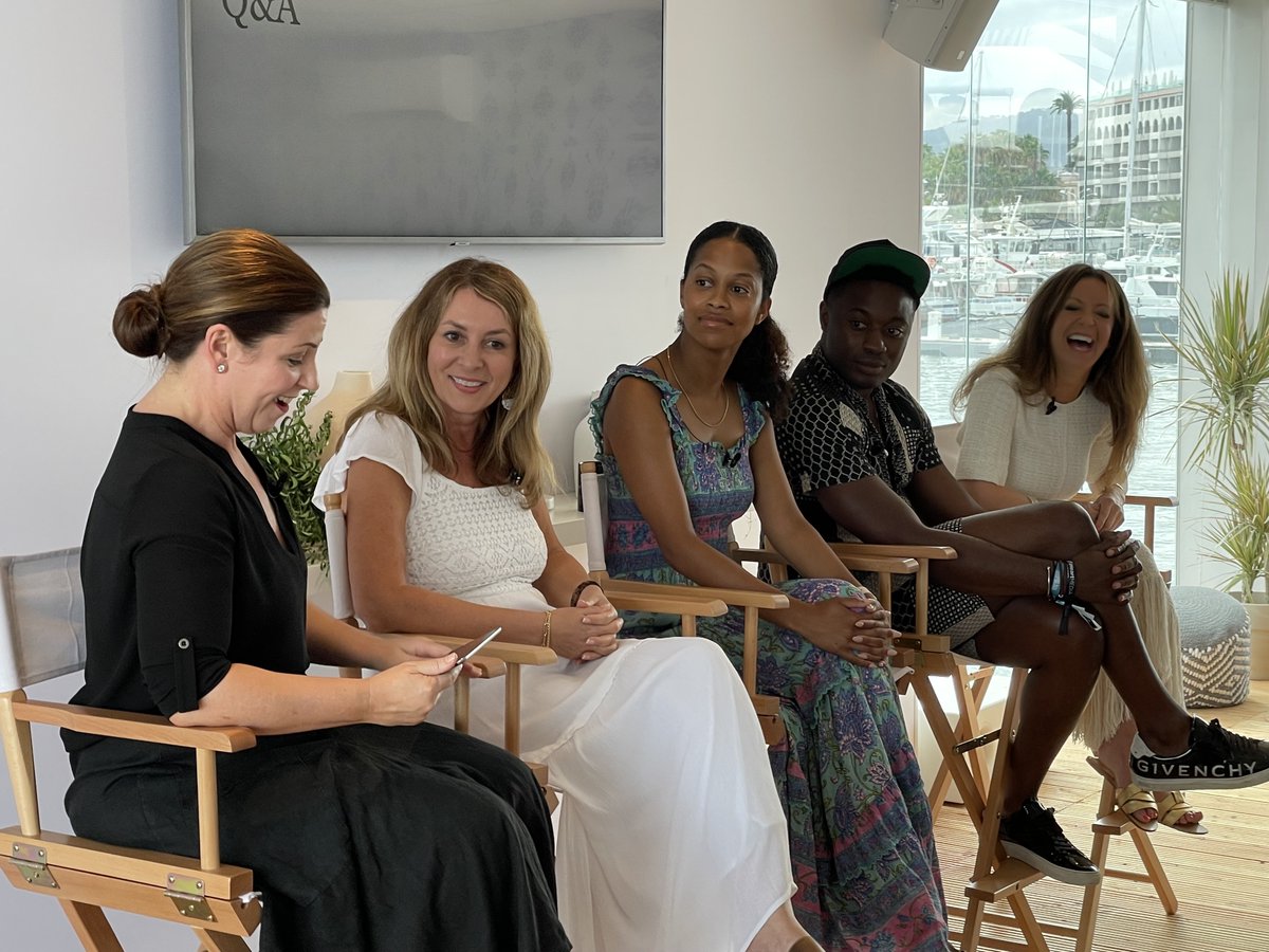 DowJones's tweet photo. .@tracimabrey GM of Factiva, had conversations earlier with leaders at @WSJ’s #JournalHouse during #CannesLions2022 about what it takes to create enduring change through sustainable #DEI investments. Get access to global news &amp; data with #Factiva: https://t.co/L2ATGJUU4s https://t.co/1SOe7FgIif