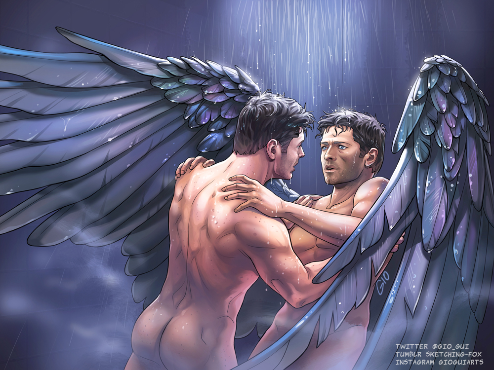 Gio_Gui's tweet photo. Posting day! My arts done for @bottomcasbb in my partnership with @verobatto in the fic: Falling Never Felt so Good! (It was a pleasure to work with you again! 😘)
Link to the fic: https://t.co/BGLpxgNRwz
And thanks to all the bang mods!🥰
#fanart #destiel #bigbang https://t.co/5yolMsxfmF
