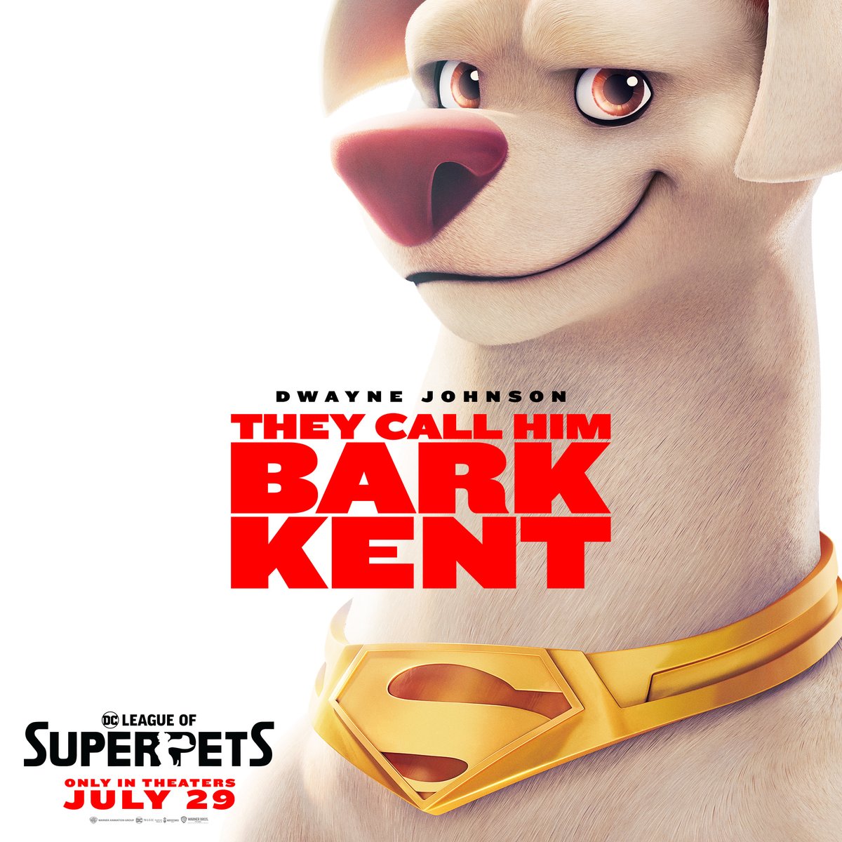 TheRock's tweet photo. All pets have secrets, and theirs happen to be SUPER 
🐕🐿🐢🐖🐩🐍
 
The #DCLeagueOfSuperPets saves the world on JULY 29th.

I play Superman’s dog, #KRYPTO aka #BarkKent 

@KevinHart4Real plays Batman’s dog, #SHITHEAD aka #Shithead 💩 
  
7.29.22 🎬
#SuperPets https://t.co/VRm0kZiTIM
