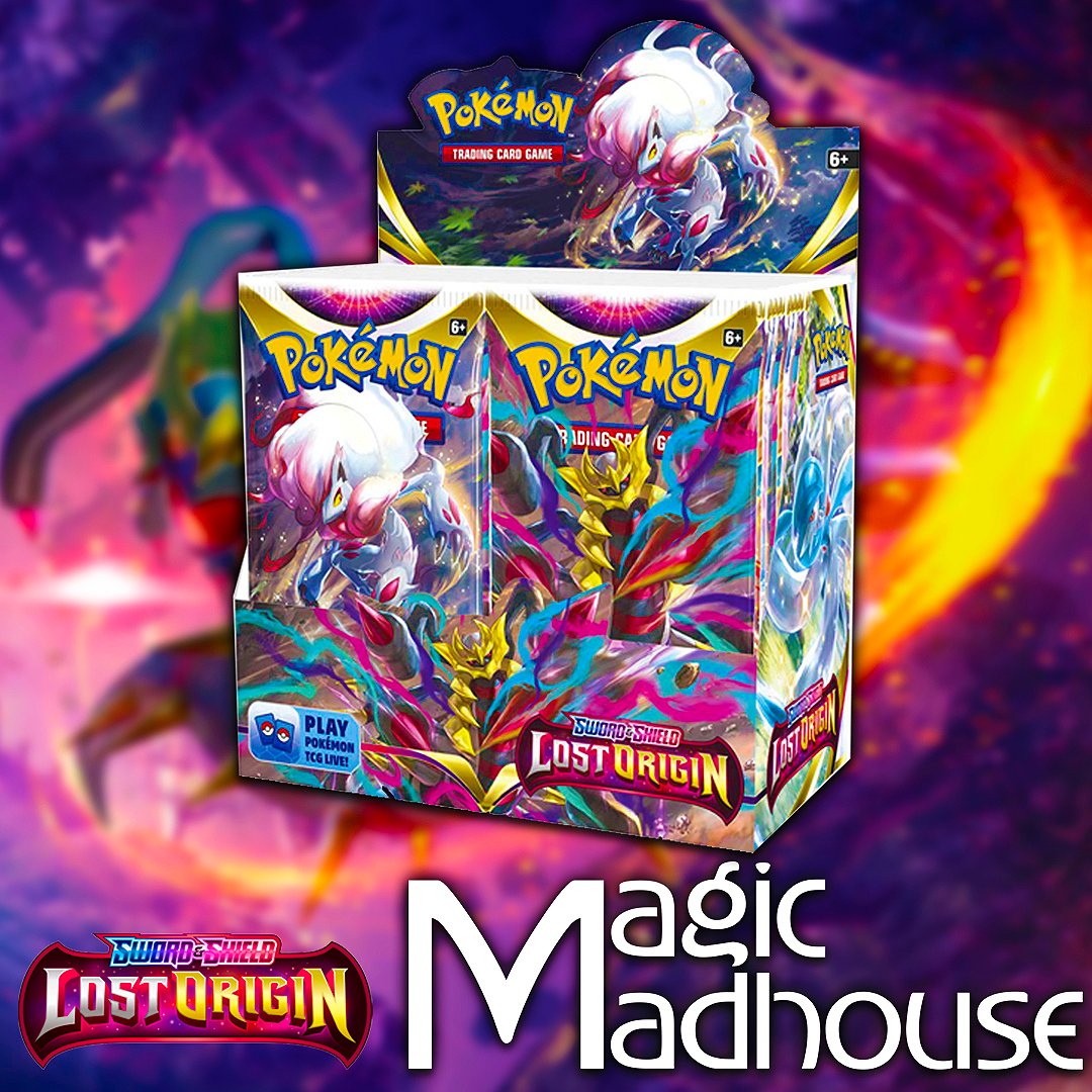 Magic Madhouse on Twitter "The BRAND NEW Pokemon SWSH Lost Origin Booster Box is now available