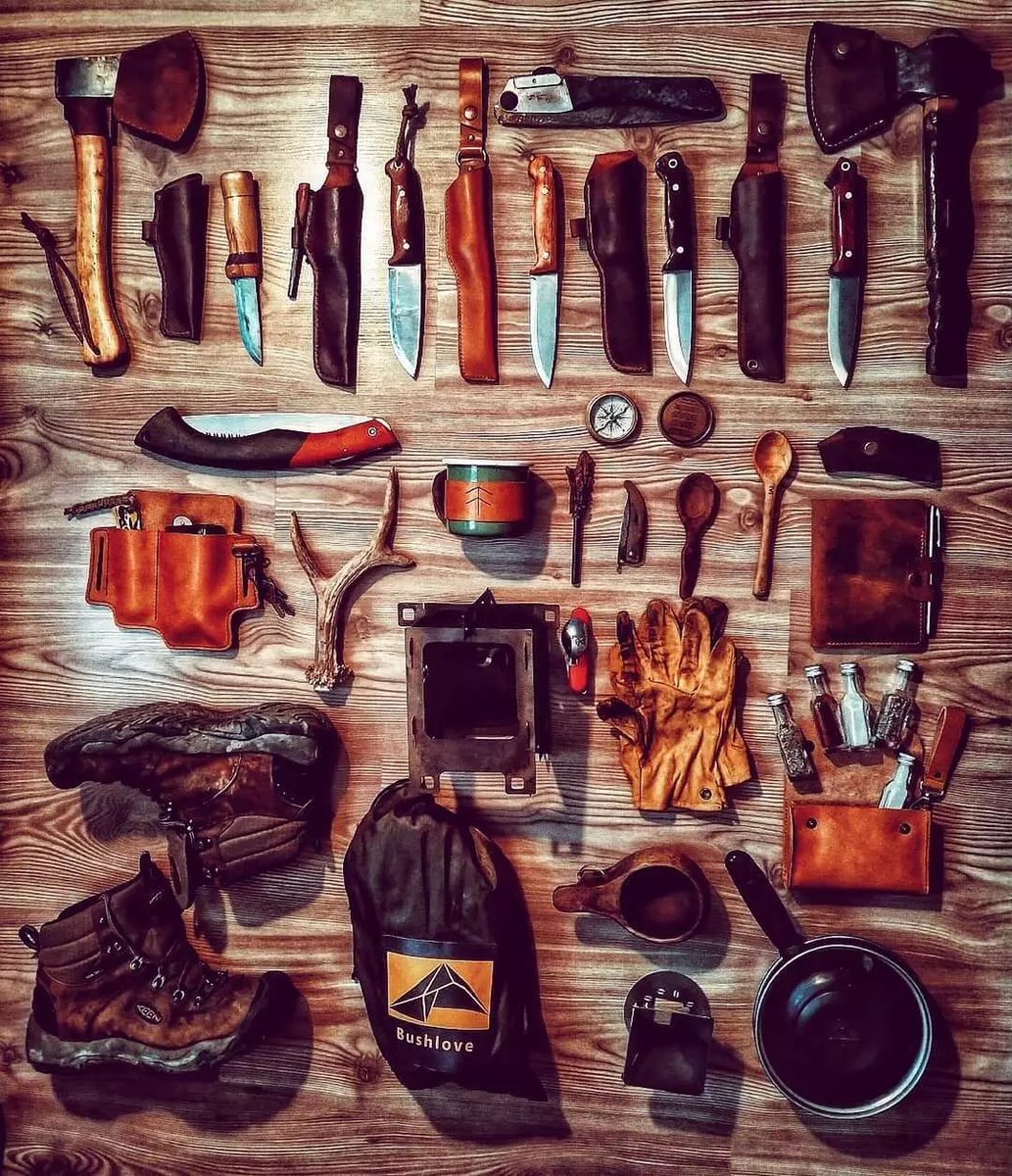 How about this collection?! ✌🏻 ➳ Follow us for more ⛺️ photos & videos!  - 
.
Thanks to 📷 ilkerei ❤️ - #campinglife #campingtrip #campinggear #campingfun #campingvibes #camping⛺️ #bushcraftknife #campingculture #wildernesssurvival #survivedgeek #campinglifestyle