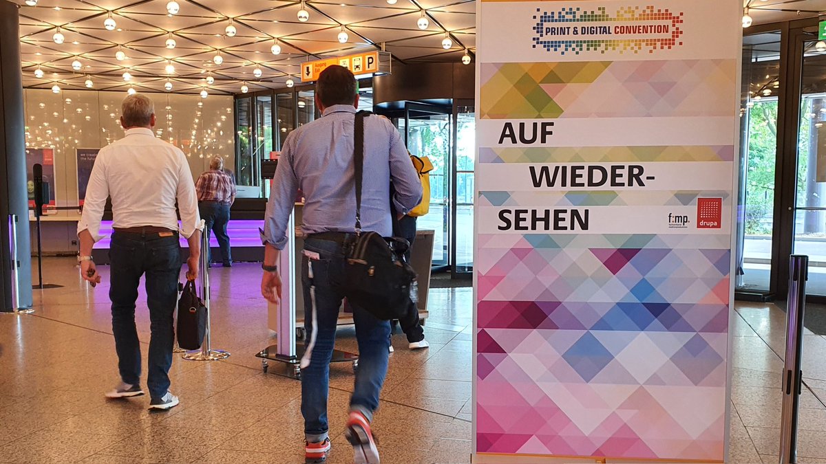 drupa's tweet photo. #PrintDigitalCon is over for this year! Thank you to everybody involved and we hope you are as excited as we are for next edition. Find out more in the press release (in German):
https://t.co/Vco86GhnE0. https://t.co/qcoI1tkp0M
