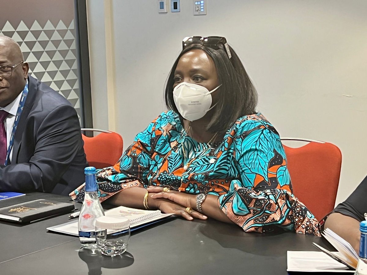kaminajsmith's tweet photo. Wonderful discussion with my fellow Foreign Minister Hon. Raychelle Omamo @ForeignOfficeKE of Kenya🇰🇪 about strengthening bilateral ties and cooperation between our 2 nations and the wider #Commonwealth, as well as my candidacy for Commonwealth SG. #KJSforCSG #CHOGM2022 https://t.co/bGiazy6C9A