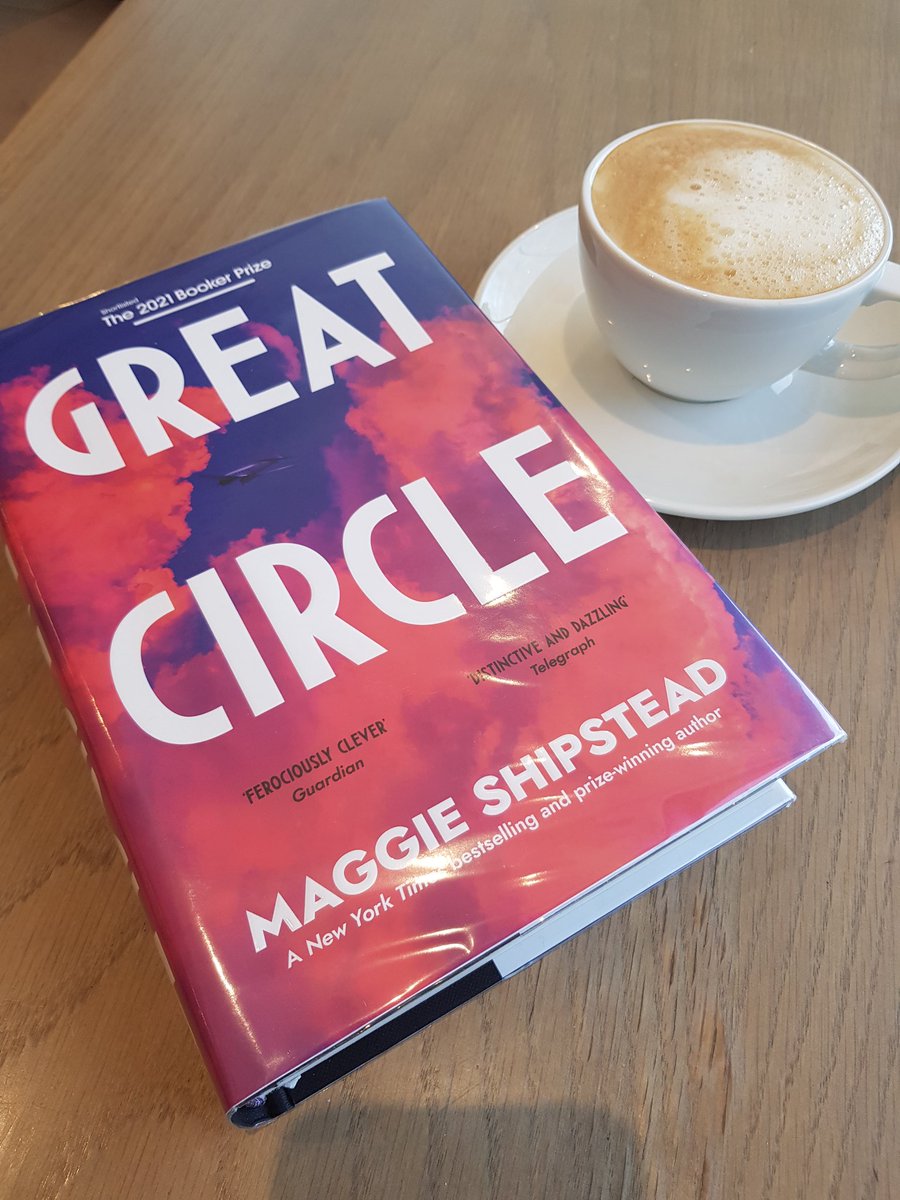 CathBax's tweet photo. #Book53 @LancsLibraries #LancsReads2022
#BookTwitter #MaggieShipstead
What a marvellous read - Marian is one of the first female aviators who having flown during the war, decides on flying in 1 #GreatCircle through both poles. C½ later troubled filmstar Hadley, plays M in a film https://t.co/u0U4GSFWSS