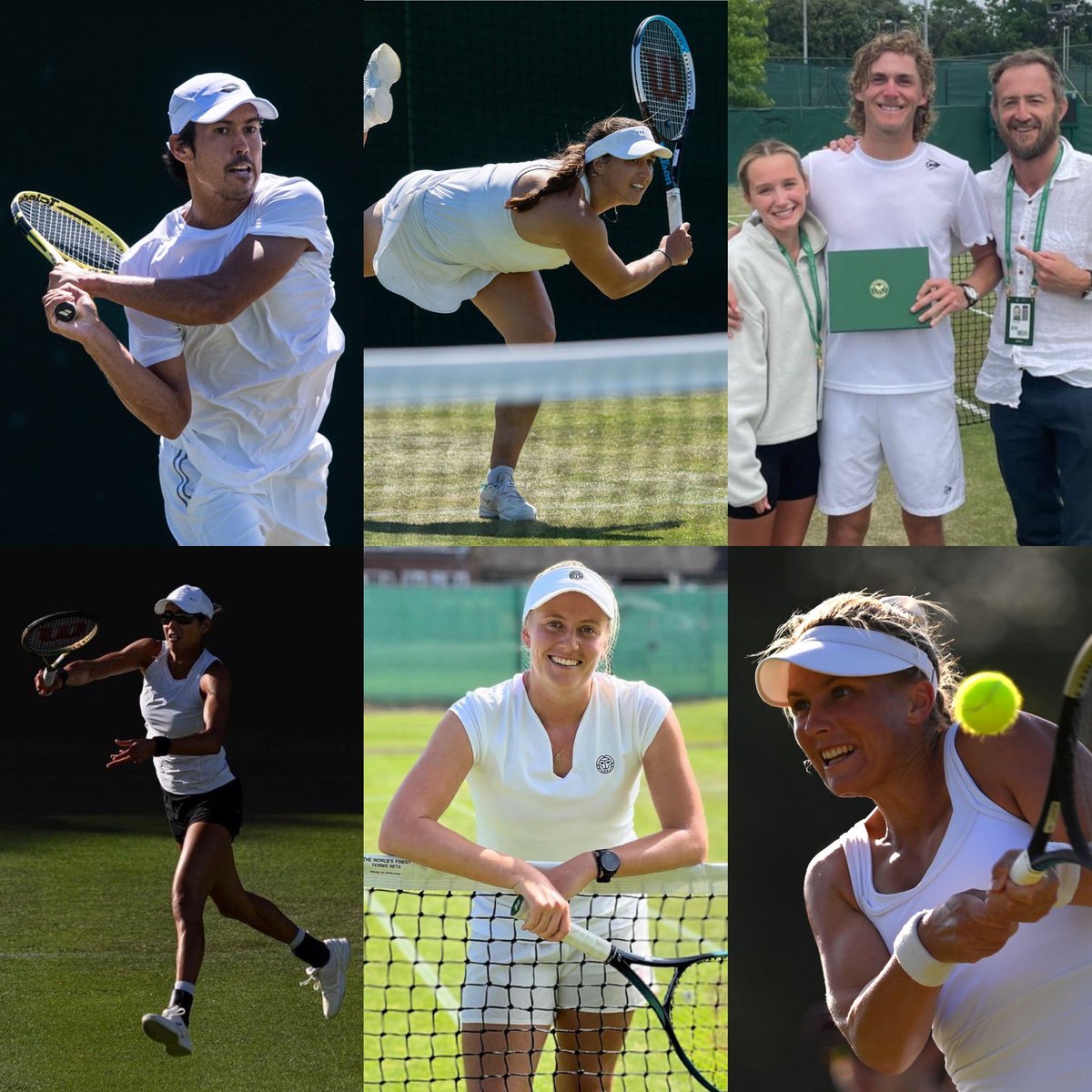 Today is a historic day for Australia in #Wimbledon qualifying, with Jason Kubler, Max Purcell, Astra Sharma, Jaimee Fourlis, Zoe Hives & Maddison Inglis all qualifying for the #Wimbledon main draw. 👏