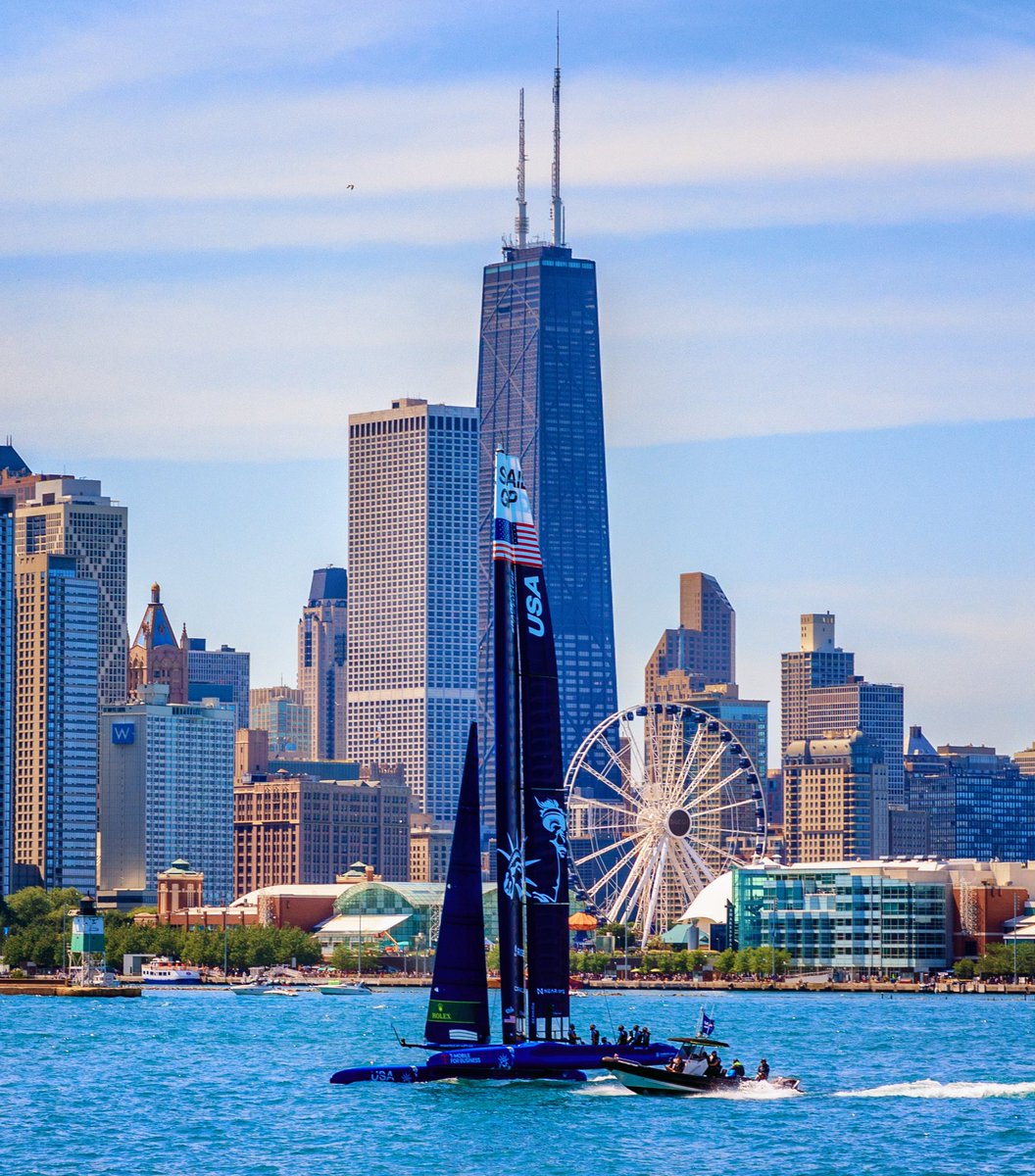 levkaytsner's tweet photo. @SailGP @SailGPUSA @SailGPAUS @360chicago @Art_of_Chi @ChooseChicago @NavyPier #sailing #Chicago #photooftheday https://t.co/sBdklJrs1x