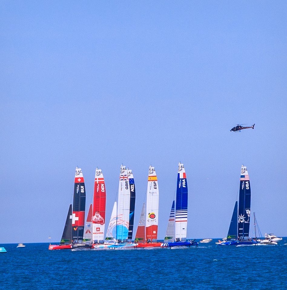 levkaytsner's tweet photo. @SailGP @SailGPUSA @SailGPAUS @360chicago @Art_of_Chi @ChooseChicago @NavyPier #sailing #Chicago #photooftheday https://t.co/sBdklJrs1x