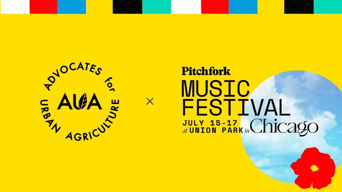 pitchforkfest's tweet photo. We're excited to announce that this year we're partnering with Advocates for Urban Agriculture for Pitchfork Music Festival 2022 🌿

Learn more about AUA at the fest and find out how you can get involved with this amazing organization! https://t.co/n8D05yEK7e https://t.co/zTDu38a3ec