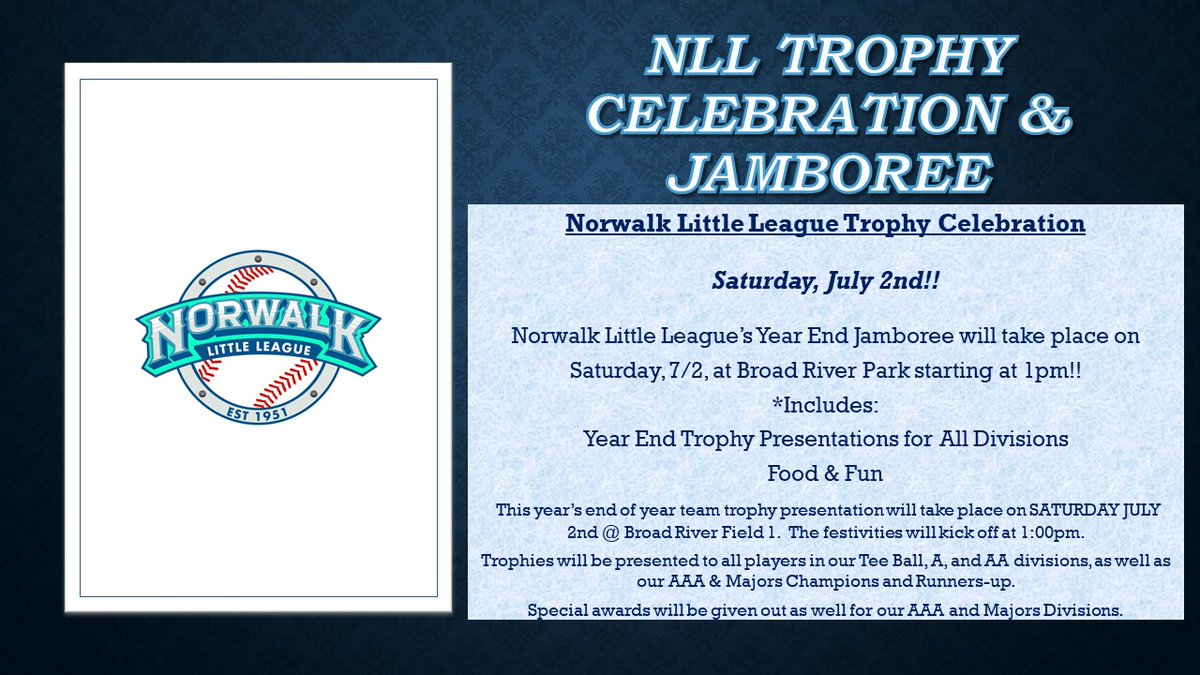 Norwalk CT Little League tweet media