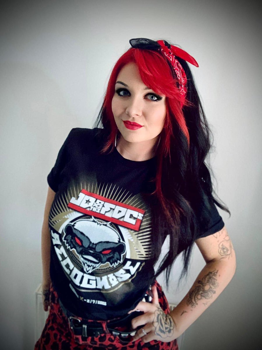 New shirts are here! These will be on sale exclusively at the big JD &amp; the FDCs ‘Recognise’ 10th Anniversary Show on 2/7/22 and they are lush! Super soft cotton shirts and killer print work from <a href="/EnemyInk/">Enemy Ink</a>, designed by the one and only BingerCreative! Recognise ❌!