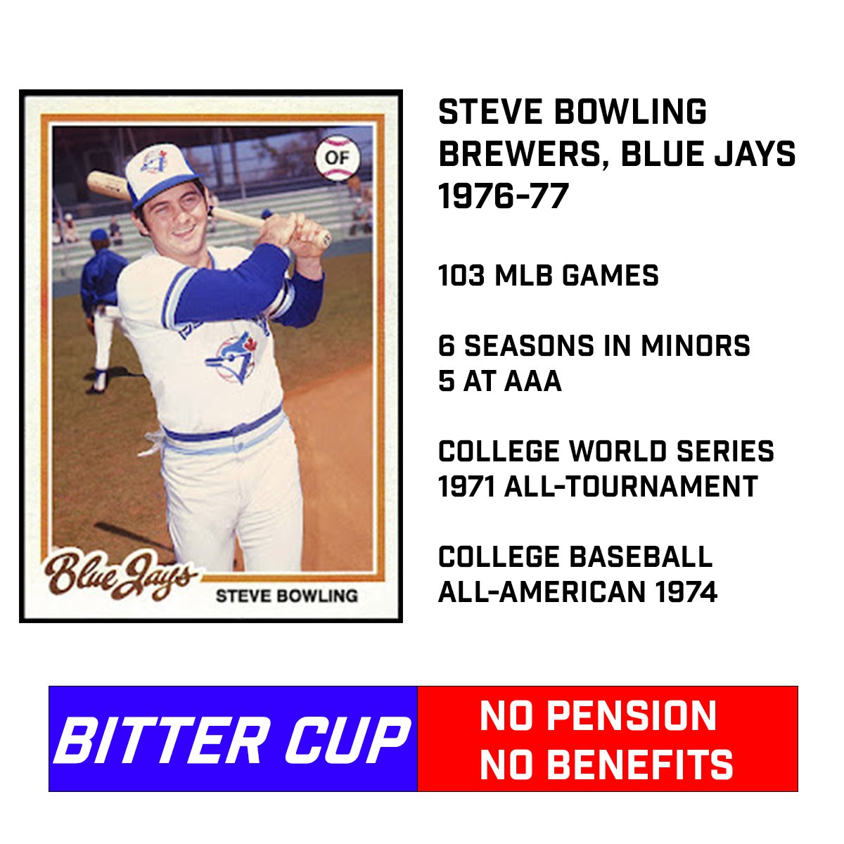 Max Effgen on Twitter "Happy Birthday Steve Bowling Brewers BlueJays