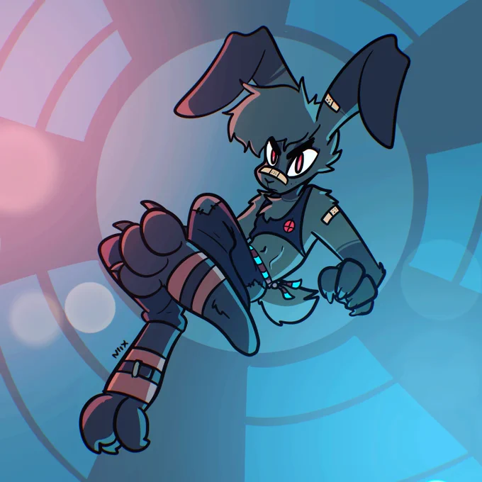 Gonna open commissions in about an hour! Will make a post when i open, example work below! 