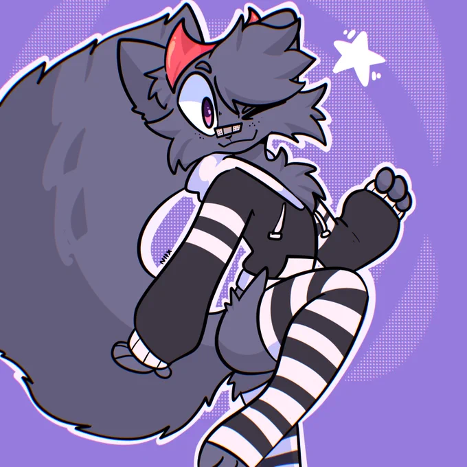 Gonna open commissions in about an hour! Will make a post when i open, example work below! 