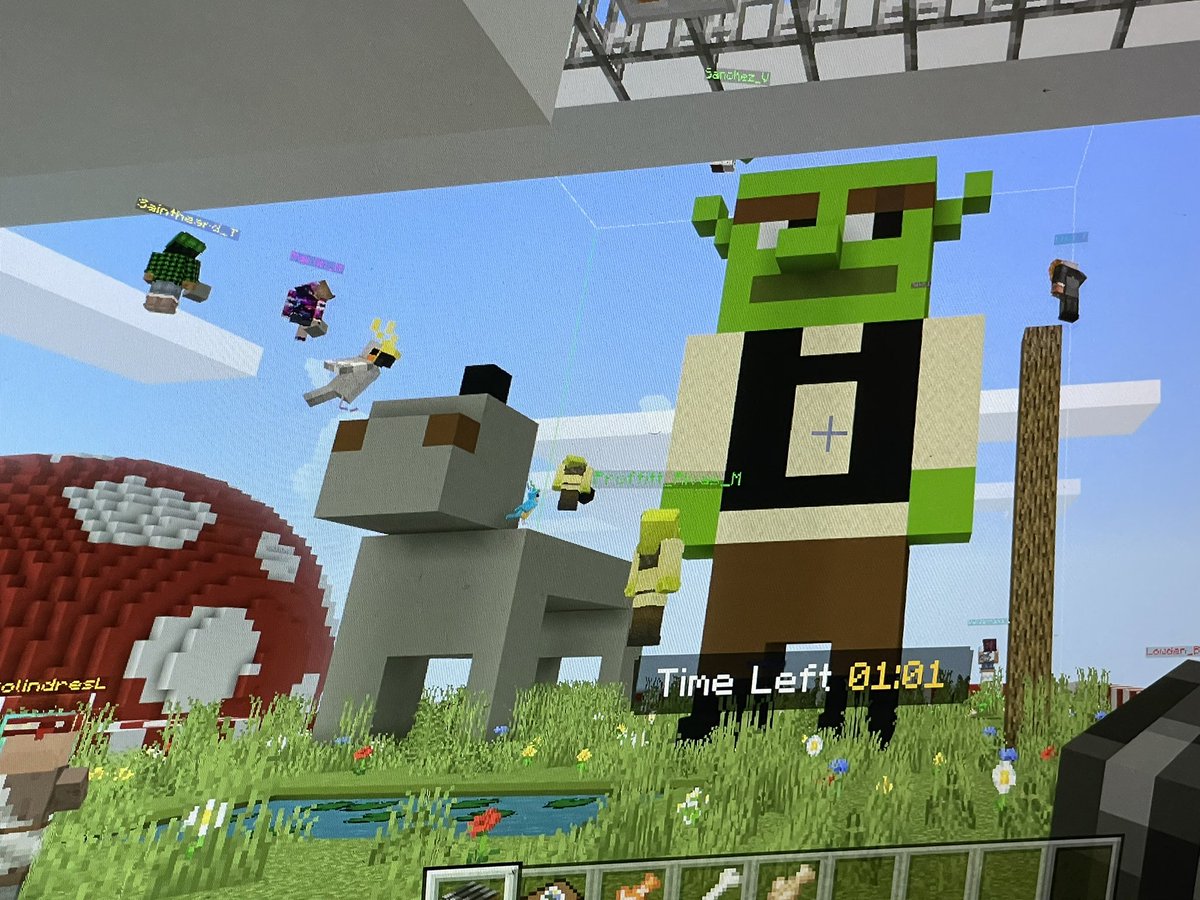 EPE_Tech (@epe_tech) on Twitter photo Absolutely love these eSports challenges. Both cabins combined <a href="/EESpanthers/">Estates Elementary</a> Steam Camp 🏕 #FireflyFortress & #HappyDaze challenge was to make something green vs something yellow - SpongeBob vs Shrek who will win? <a href="/WolffSherrie/">Sherrie Wolff</a> <a href="/LindyGeorge444/">Lindy George</a> Absolutely love these eSports challenges. Both cabins combined <a href="/EESpanthers/">Estates Elementary</a> Steam Camp 🏕 #FireflyFortress & #HappyDaze challenge was to make something green vs something yellow - SpongeBob vs Shrek who will win? <a href="/WolffSherrie/">Sherrie Wolff</a> <a href="/LindyGeorge444/">Lindy George</a>