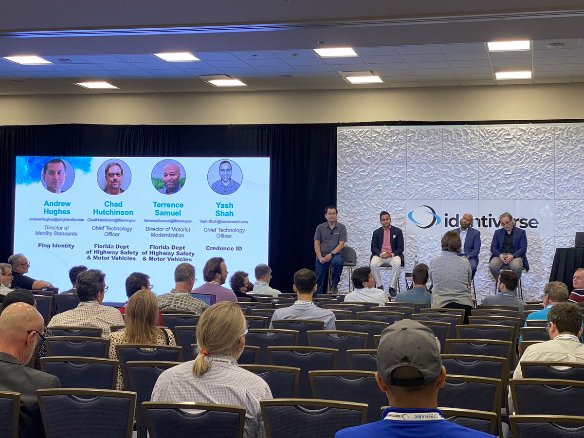 jgrantindc's tweet photo. Good discussion of the state of mobile driver’s licenses (mDLs). 

A key point just made: we have standards for in person use cases but not remote, because standards were largely driven by the needs of DMVs, rather than broader digital identity requirements. https://t.co/51yfzEN7bv
