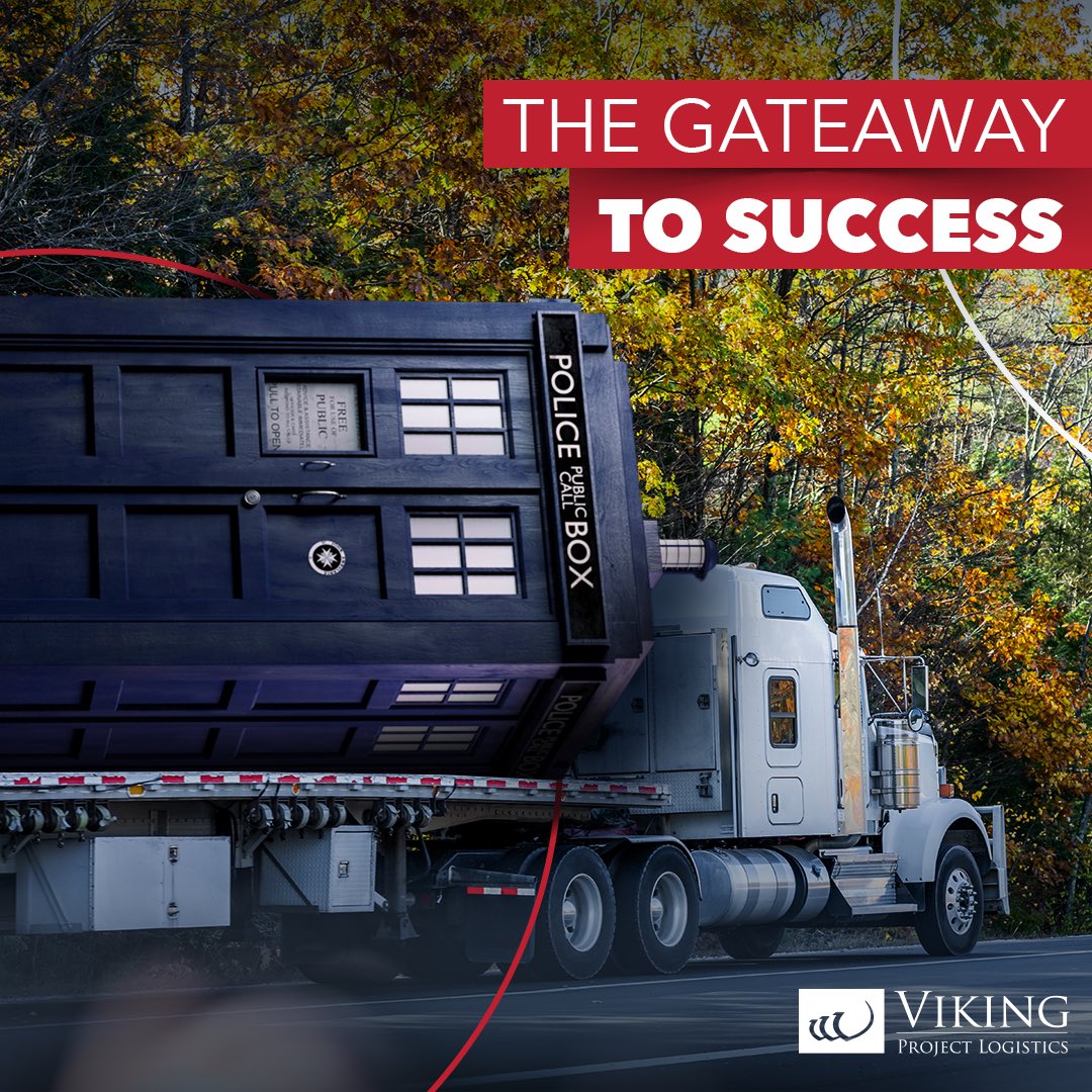 viking_project_'s tweet photo. We provide perfect logistics services so that you can realize your projects successfully, and safely transport them to anywhere in the world, regardless of size and weight.
#VikingProjectLogistics #ProjectLogistics #Transportation #DrWho #Success #Gateaway #Tardis https://t.co/7wUGlXcVYD