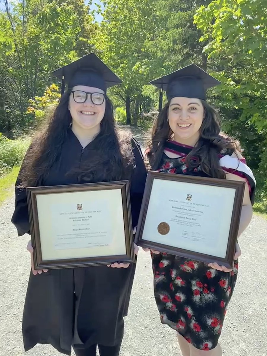 sab_andrews's tweet photo. Yesterday was a beautiful day for a delayed convocation 🥰 https://t.co/lSYL6N61vo