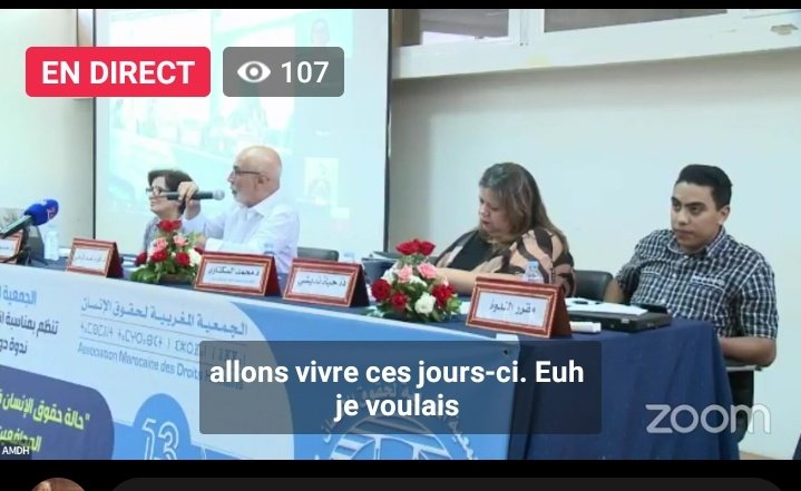 الندوة الافتتاحية للمؤتمر الوطني الثالث عشر للجمعية المغربية لحقوق الإنسان لازالت مستمرة. يمكن مشاهدتها عبر هذا الرابط: 
fb.watch/dQlcUhz72R/