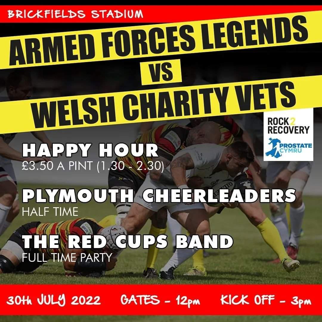 dozydizzy1's tweet photo. Come &amp; watch some great rugby @AlbionRFC make a weekend of it and help raise money for 2 worthwhile causes @Rock2Recovery  &amp; @ProstateCymru I am also looking for donations I can auction/raffle off to raise more funds for the charities. If you can help with this DM me. Many thanks https://t.co/H2ibHUhHQa