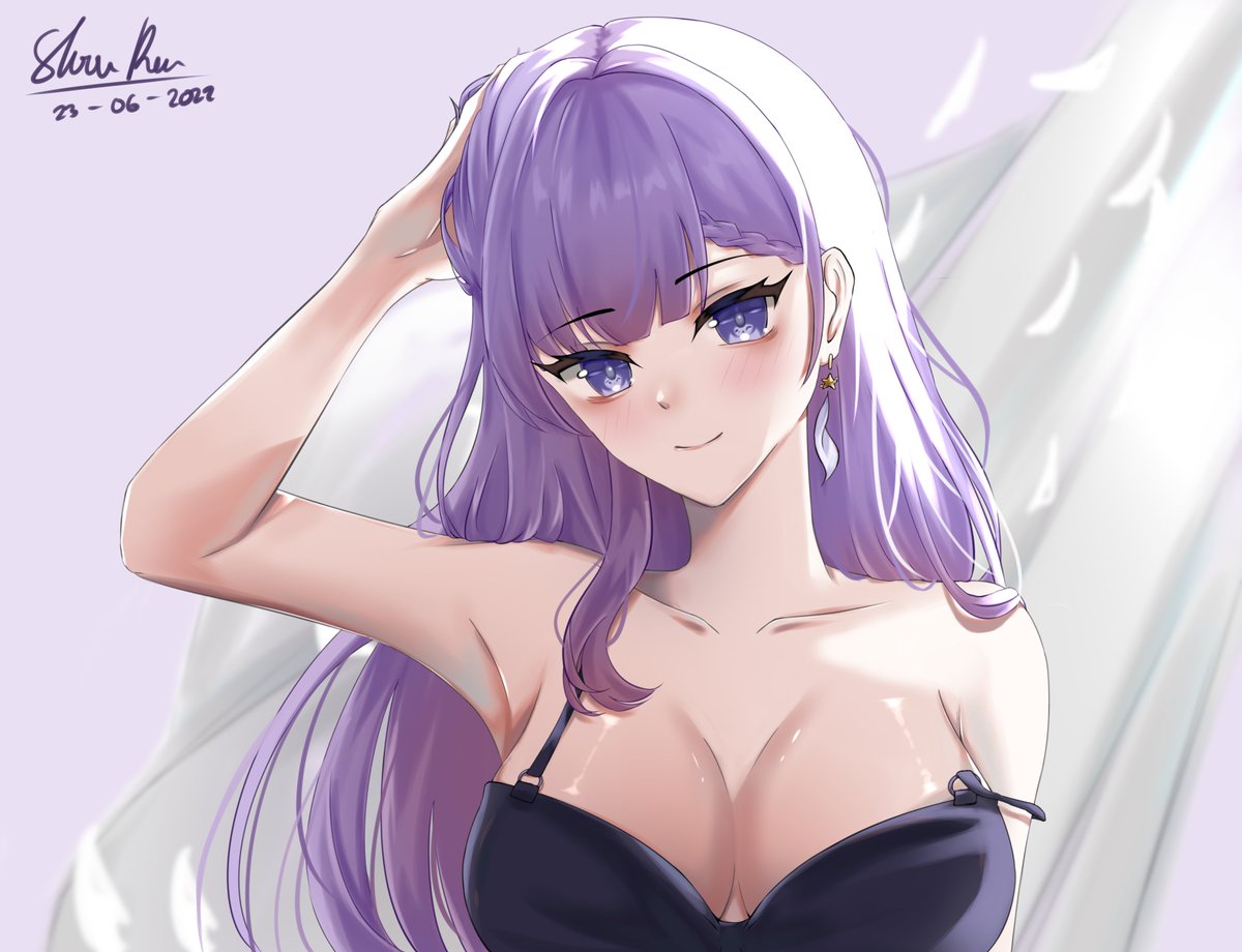 ayyazerachiel's tweet photo. OtsuShou!! Hasil stream malam ini gambar teteh Echi ❤️✨
assasin baru bangun turu

#ElainArt #ShouWorks https://t.co/55lG9n4P94