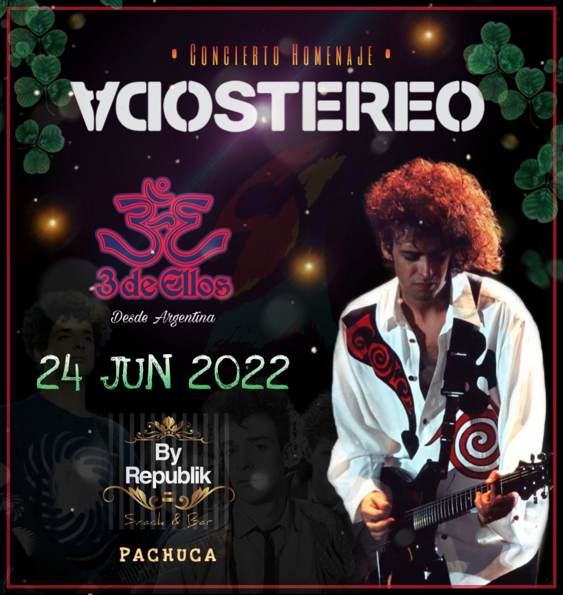TributoSoda's tweet photo. 🔥 Este viernes 24 de Junio #PACHUCA 🔥 https://t.co/yZiIsbUZDn