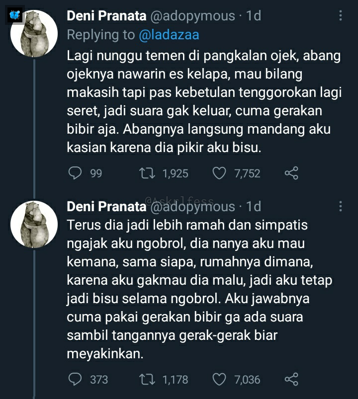 Askrlfess's tweet photo. [askrl] ngakak bgt 😭😭 https://t.co/Jv816f0q3P