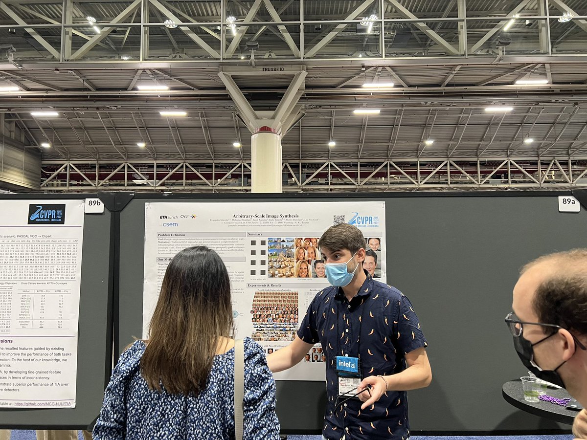 paschalidoud_1's tweet photo. Happening now at #89a!! Simple idea with great results!! A great @CVPR work from @VanJellyfish!!! https://t.co/XLeiyX32A1