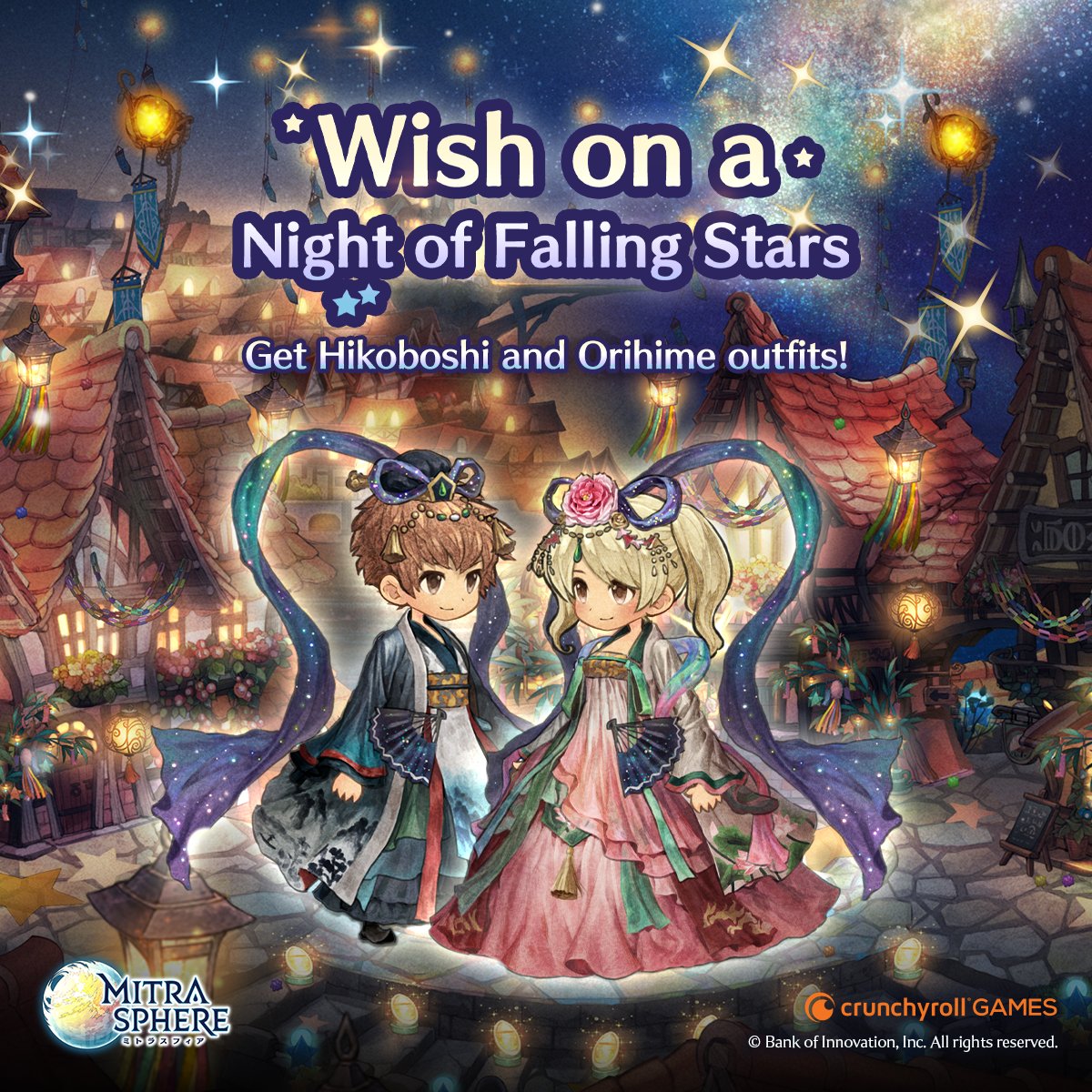 Crunchyroll Games on Twitter "Check out the new 'Wish on a Night of