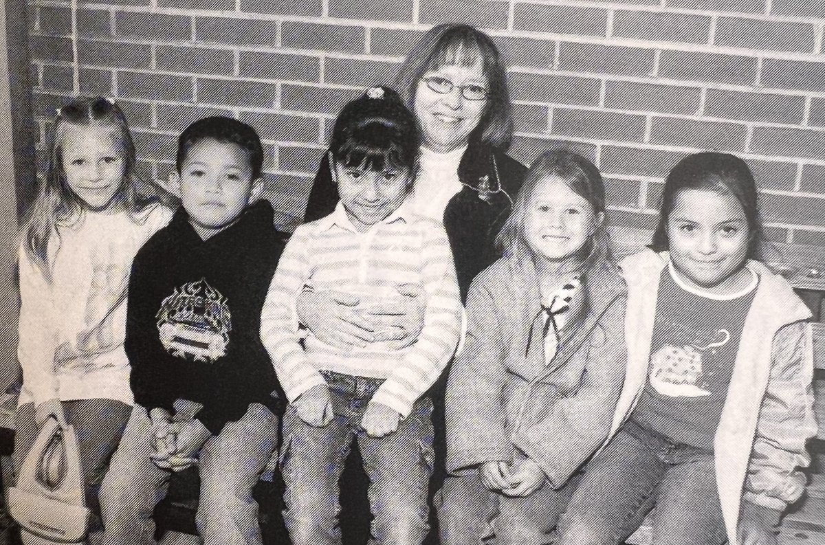 SurryCoSchools's tweet photo. Some call it #ThrowbackThursday, but we call it #LeadershipLookBack! This week, we’re looking back to 2006 at Dobson Elementary. Recognize anyone? #LiveLearnLead #TBT https://t.co/VpYjeI9pVw