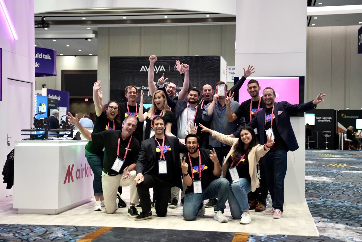 We're PUMPED for Day 2 of CCW Vegas, can you tell? We'd love to meet you and learn about your CX strategies; pop by our iconic pink booth or join our Think Tank session at 11am today.