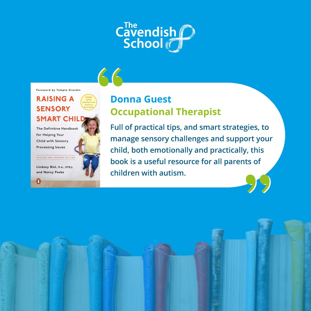 ELA_Trust's tweet photo. RT TCSCambs: #TCSBookClub: every month, our experts will personally recommend a book that will be a useful resource for our students' parents. This month’s book? @DevelopGrowOT recommends “Raising a Sensory Smart Child”. Have you read it yet?
#BookClub… https://t.co/JdnGXpoi1f