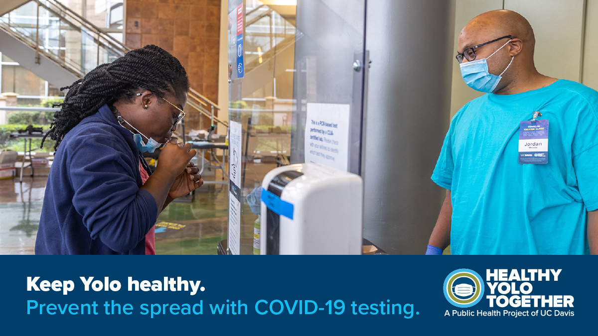 Let’s each do our part to keep <a href="/YoloCountyCA/">YoloCountyCA</a> healthy this summer—by getting vaccinated and boosted, getting tested if you have symptoms or have been exposed, and masking up in indoor public settings. Free testing at HealthyYoloTogether.org/testing through June 30.