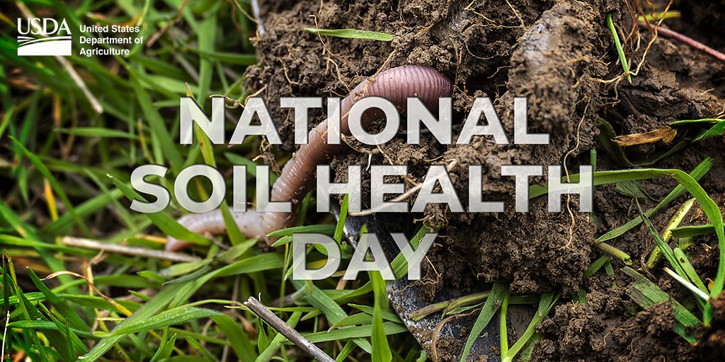 Every bite of food and sip of water depends on soil. Learn more about #SoilHealth: bit.ly/3yeR0yn #NationalSoilHealthDay