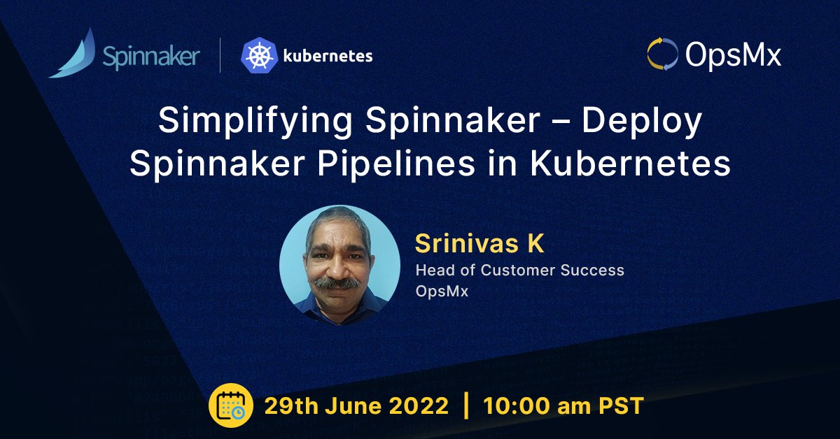 ops_mx's tweet photo. Join our webinar as we reveal easy steps to integrate #Spinnaker into your toolchain to automate deployments and also configure pipelines for a quick and safe rollout of #Kubernetes apps at scale.
https://t.co/itrXg08K6P
#devops #continousdeployment #cicd https://t.co/5KjJaiS3GC
