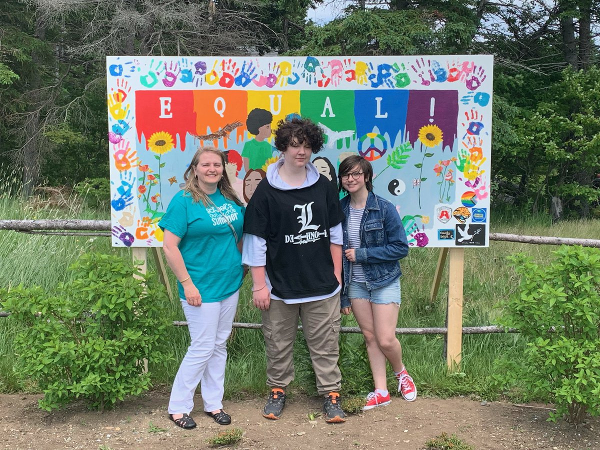 Congratulations to our students and teacher sponsor, Ms. Edmunds. Great partnership with the Town of Bay Roberts, Communities Against Violence, NLESD, Trimline and Country Delight. Thank you👏🏻👏🏻👏🏻<a href="/Town_BayRoberts/">Town of Bay Roberts</a>