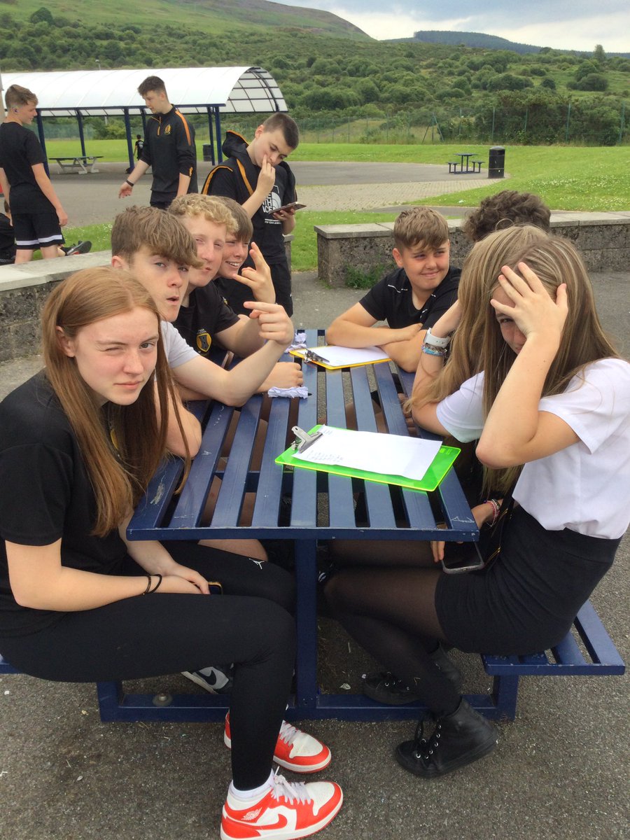Year9  urban planning skills <a href="/WeAreHumanities/">Maesteg School Humanities</a> #outdoorlearning #summerterm #lifeskills